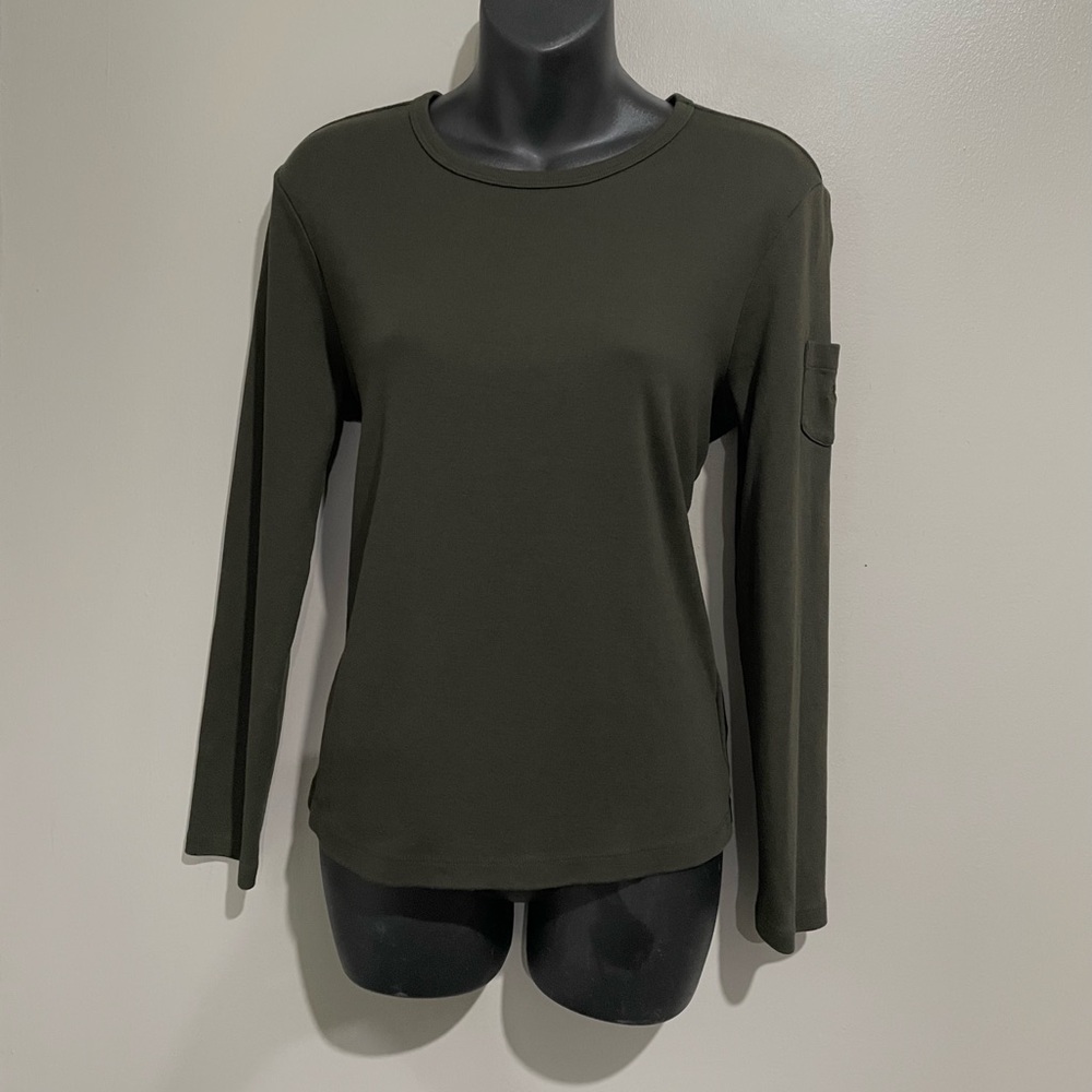 Ralph Lauren Olive Cotton Shirt